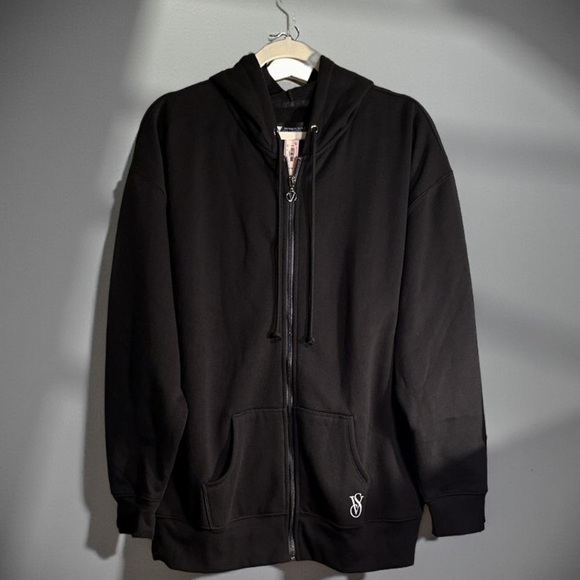 Black Hoodie Full Zip - Picture 2 of 7